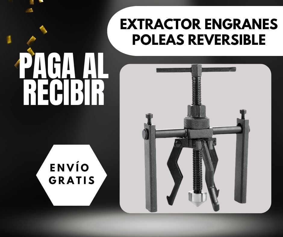 Extractor de Poleas Reversible
