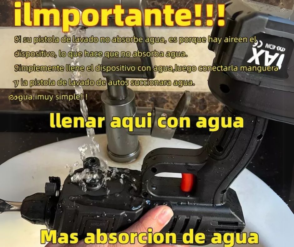 Pistola De Agua De Alta Presión