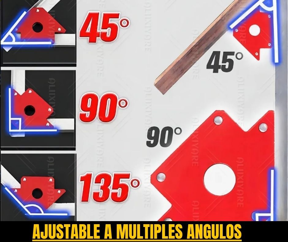 Angulo magnético para soldar