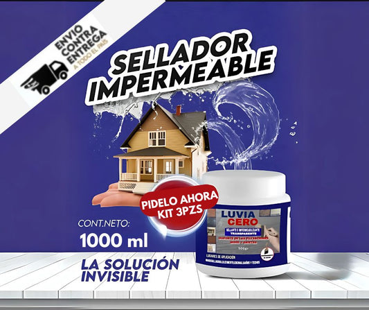 Lluvia Cero 1 Litro (kit 3 piezas)