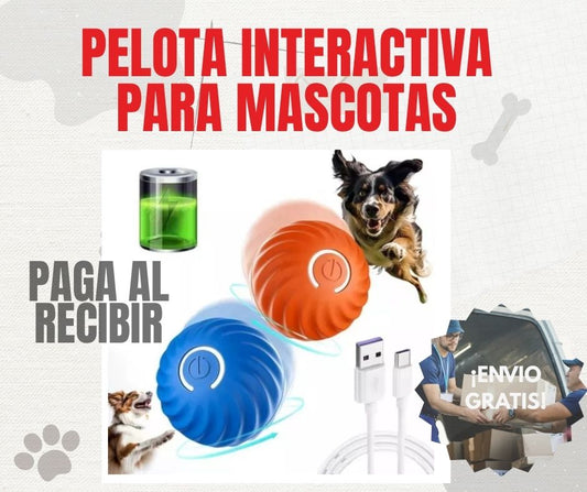 Pelota Interactiva Para Mascotas