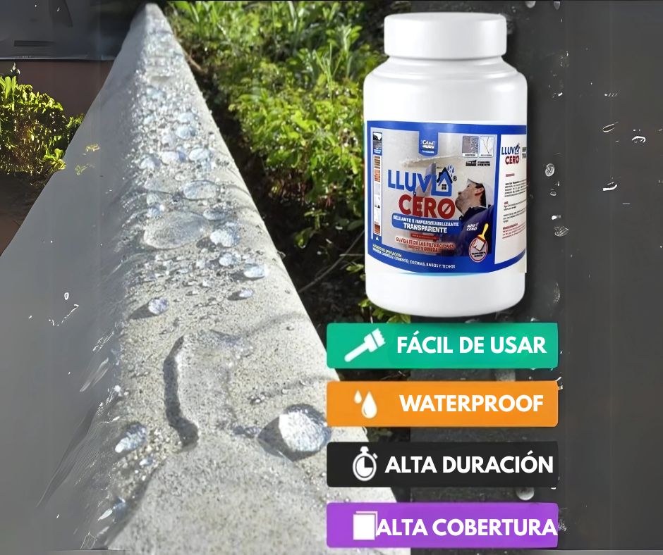 Lluvia Cero 1 Litro (kit 3 piezas)