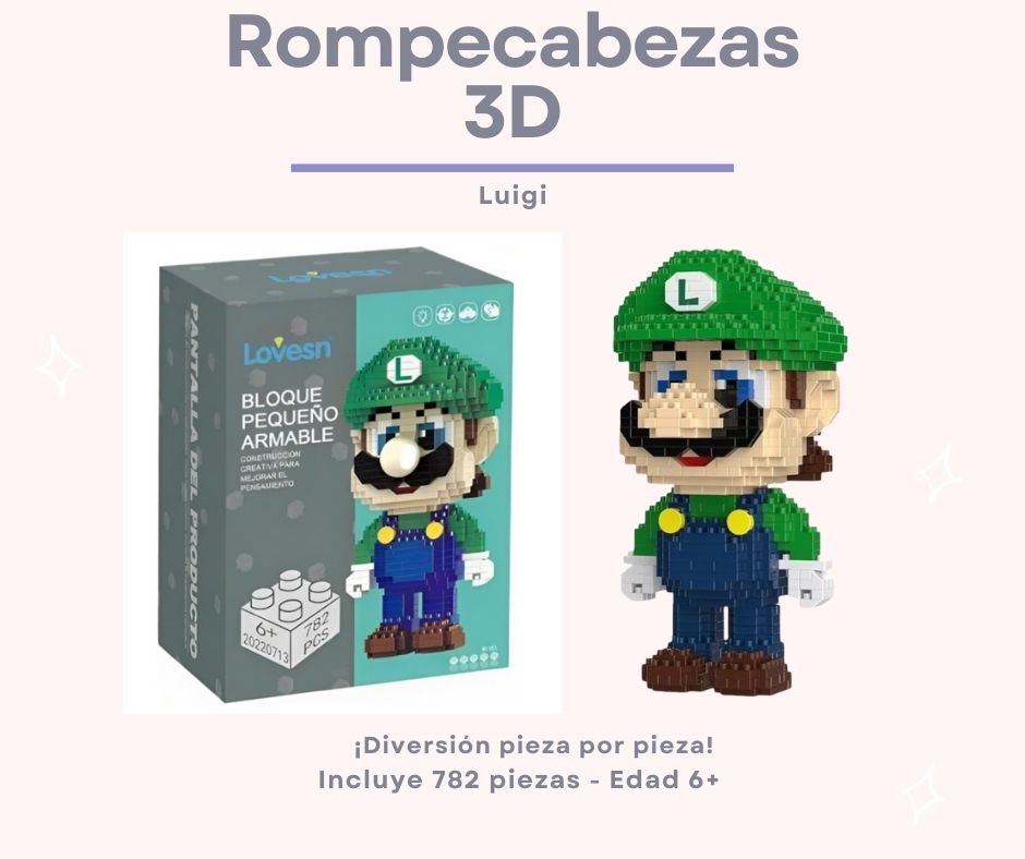 Rompecabezas 3D - Luigi 782 piezas