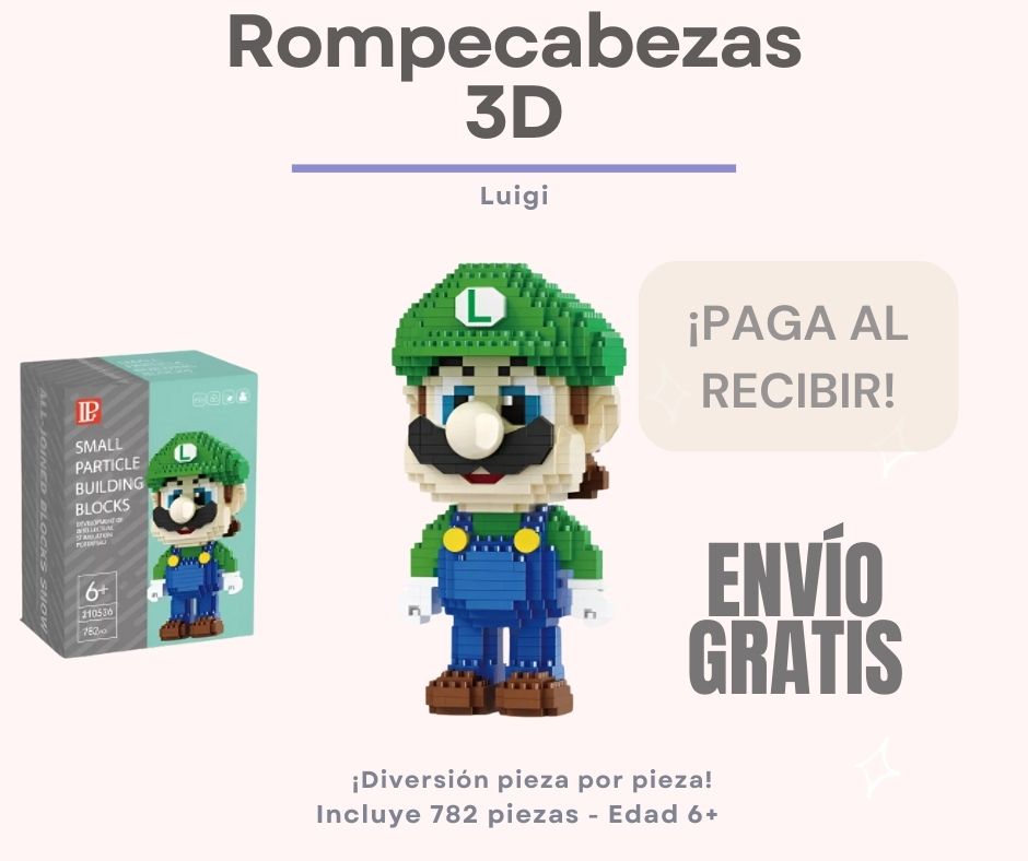Rompecabezas 3D - Luigi 782 piezas