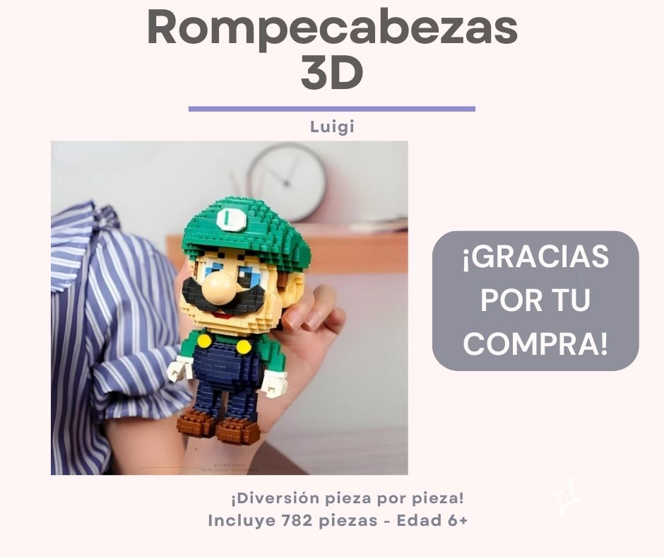 Rompecabezas 3D - Luigi 782 piezas