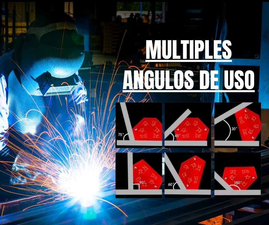 Angulo magnético para soldar