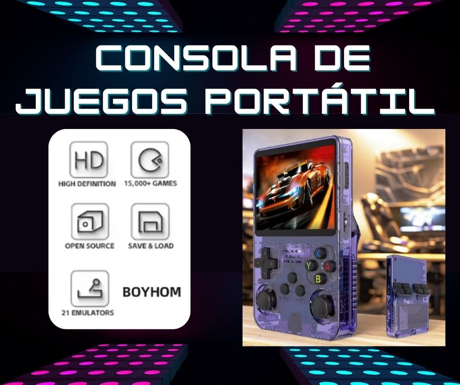 Consola De Juegos Portátil R36S