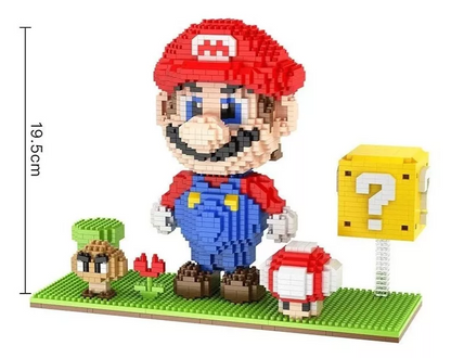 Rompecabezas 3D - Mario Bros Set Jardín 2,000 piezas