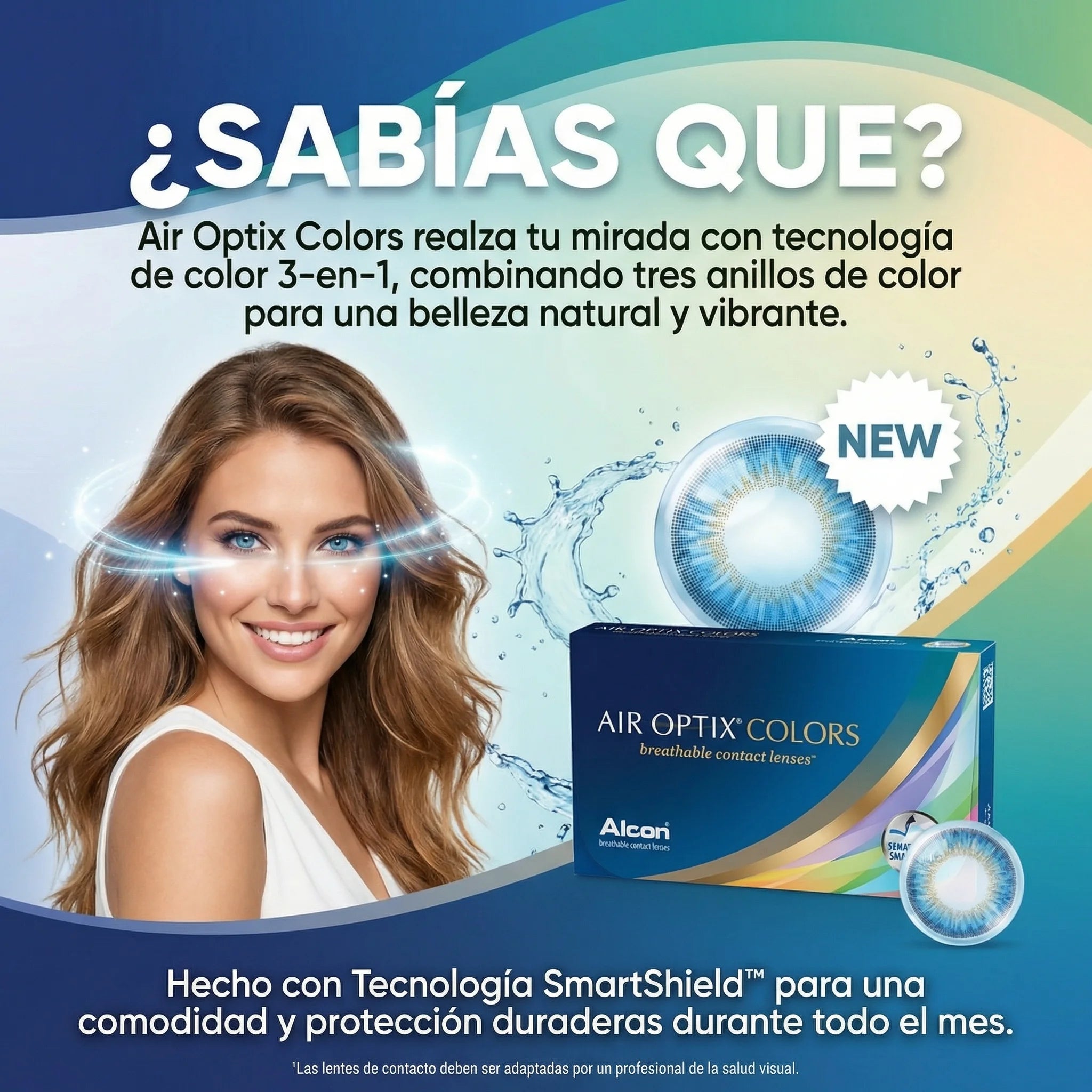 Lentes de contacto AIR OPTIX™ COLORS